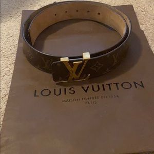 Louis Vuitton Monogram Belt